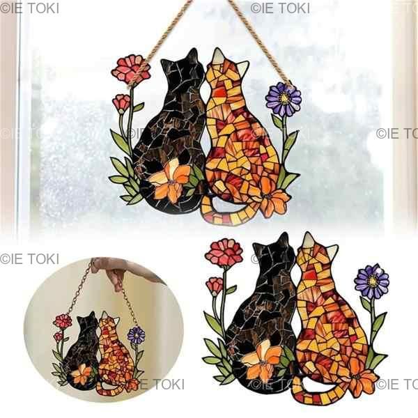 【kitten】ステンドグラスのクリスマスツリー宅急便発送 1_ae3080bf6709614f70ff67fda3c5