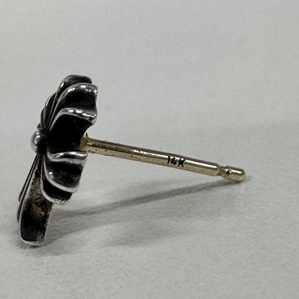 CHROME HEARTS クロムハーツ ピアス CHクロススタッド STUD No2 CH