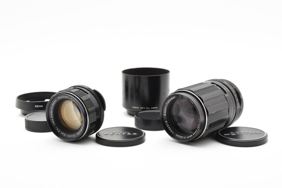 ◎前期型2本セット◎ Super Takumar 55mm 135mm C087 ◎前期型2本セット◎ Super Takumar 55mm 135mm C087 - メルカリ