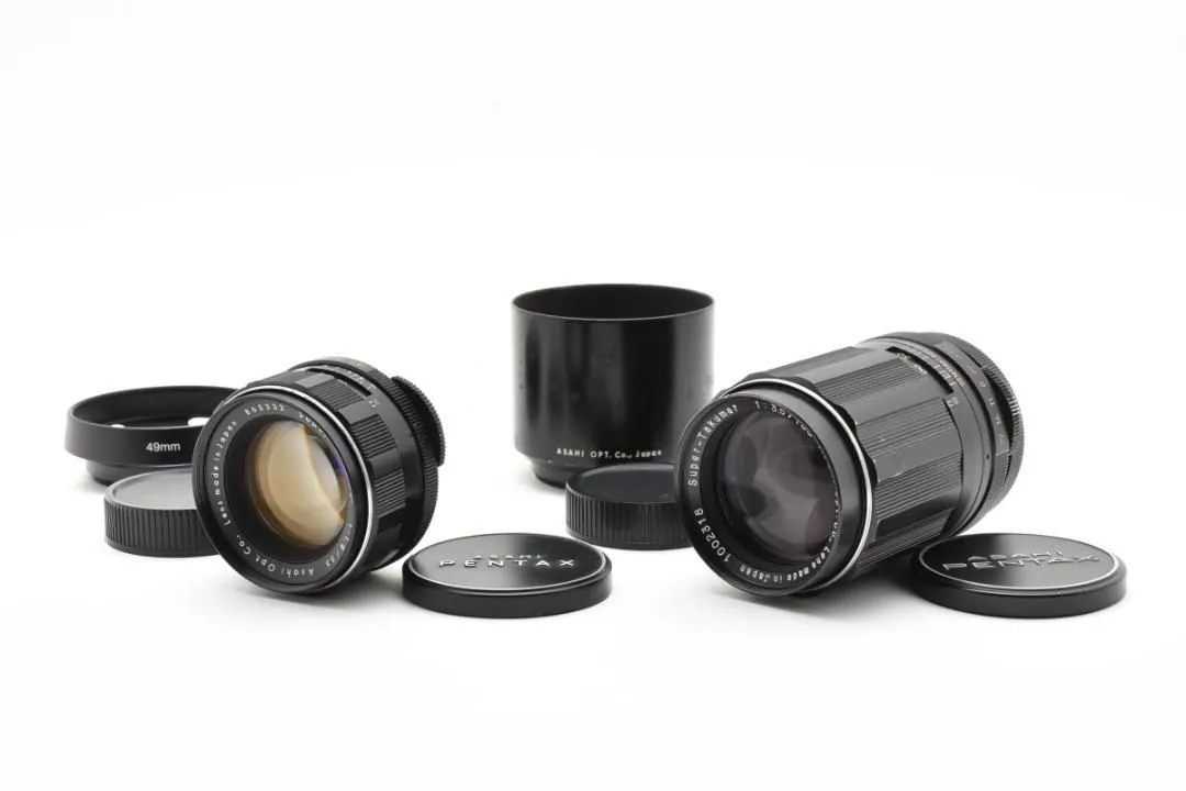 ◎前期型2本セット◎ Super Takumar 55mm 135mm C087 ◎前期型2本セット◎ Super Takumar 55mm 135mm C087 【公式通販】