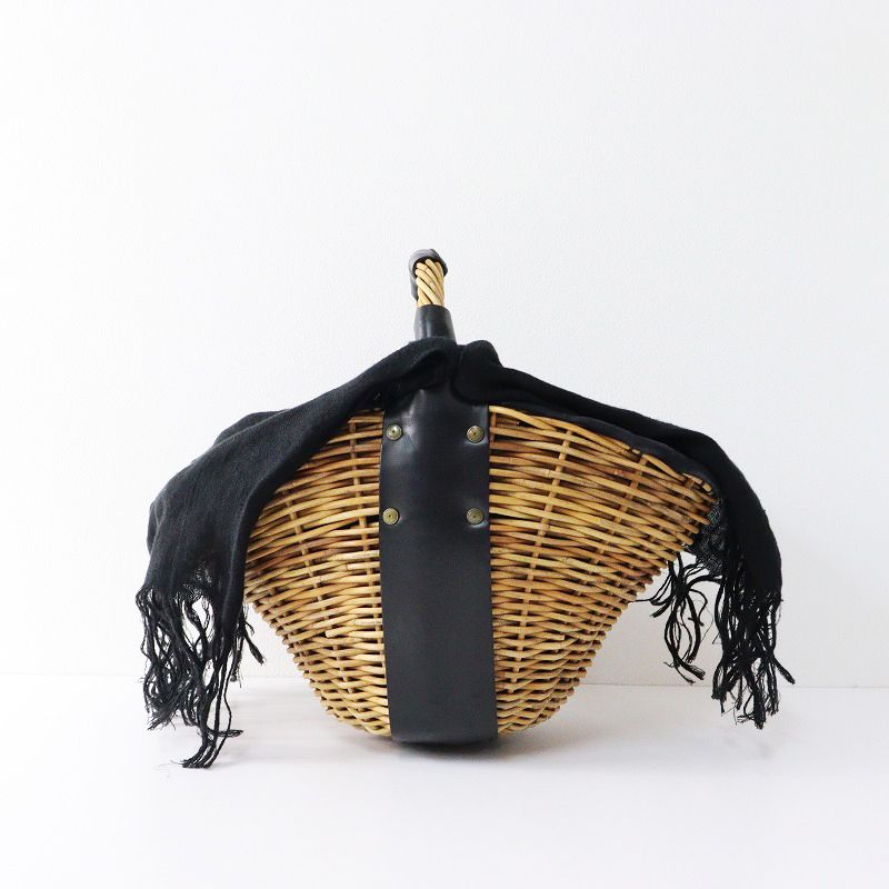 美品 2021AW エバゴス ebagos 1本手 オイルショルダー/ブラック