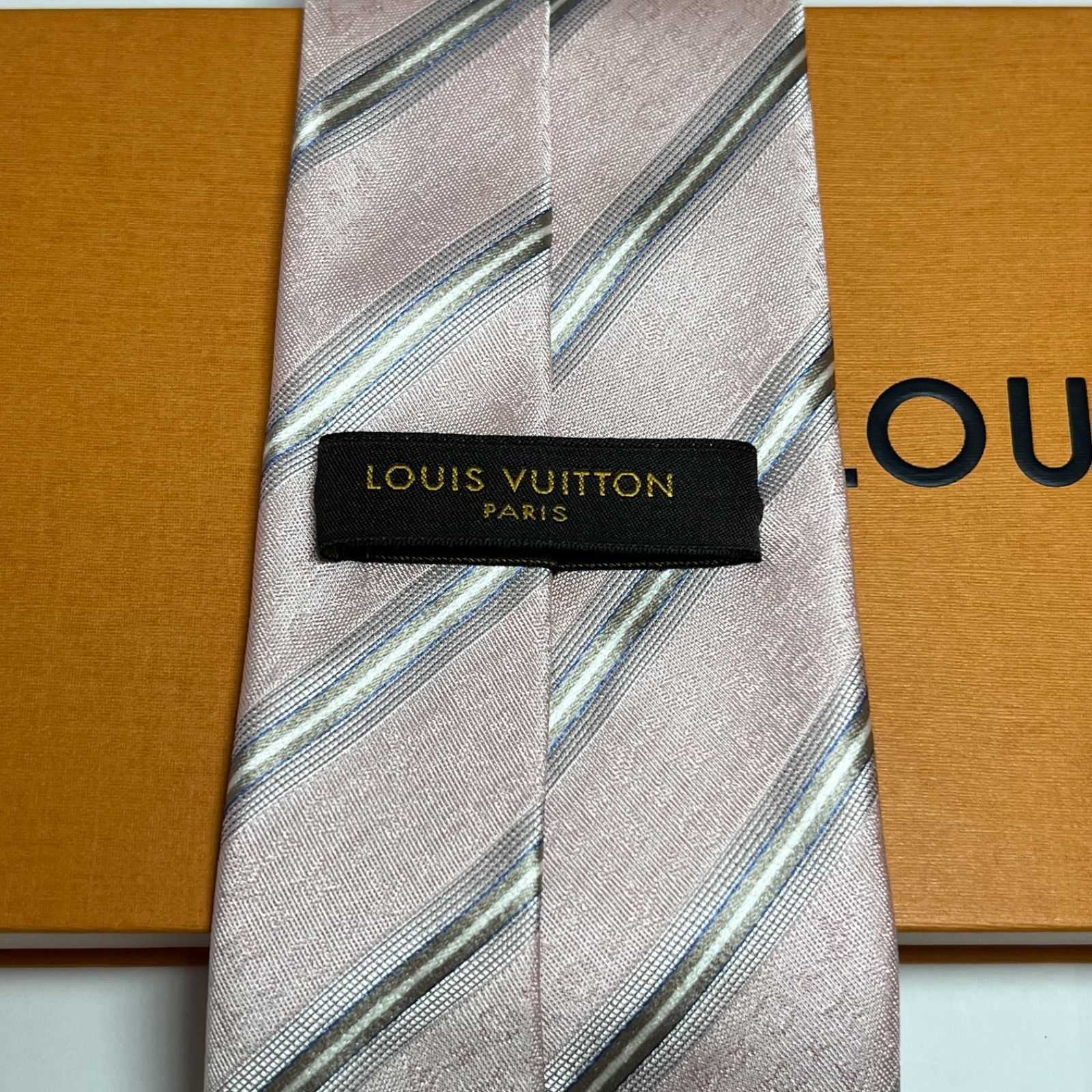 T543 【未使用品】LOUIS VUITTON ルイヴィトン ネクタイ 箱付き