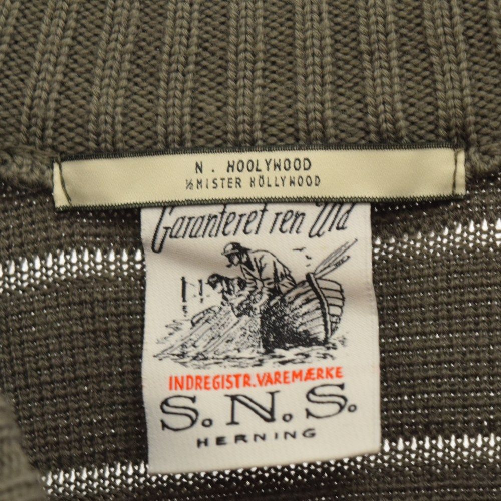 N.HOOLYWOOD × S.N.S HERNING フィッシャーマンセーター N.HOOLYWOOD（N.ハリウッド）の「N.HOOLYWOOD S.N.S HERNING