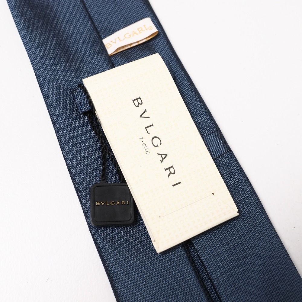 □未使用品□BVLGARI ブルガリ ネクタイ シルクネクタイ