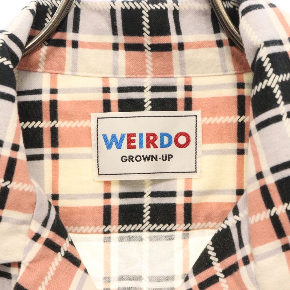 WEIRDO オーバーオール GROWN UP CHECK OVERALL