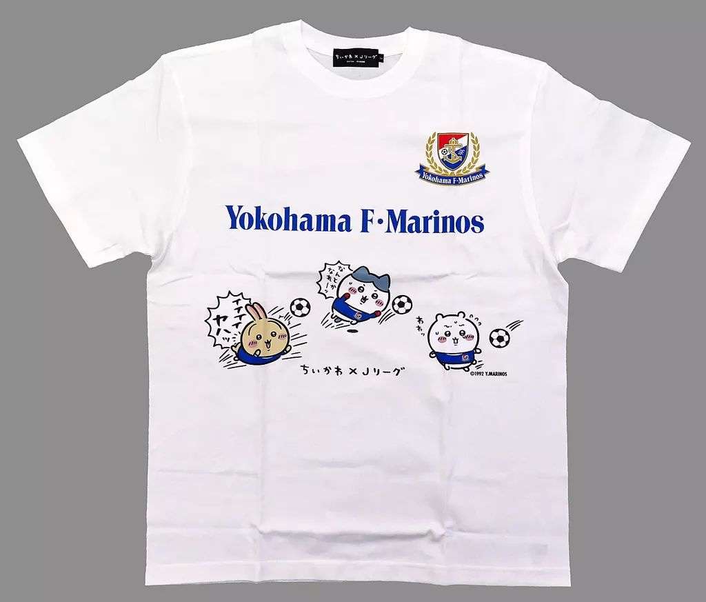 ちいかわ×Jリーグ Tシャツ フリーサイズ （名古屋グランパス） ちいかわ×Jリーグ Tシャツ（応援）│【公式】Jリーグオンライン