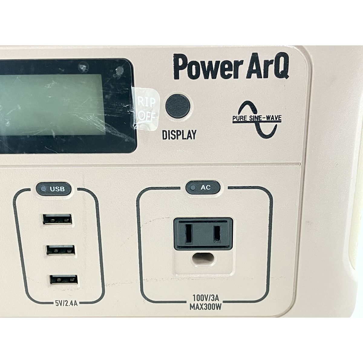 Smart Tap 008601C-JPN Series Power ArtQ ポータブル電源