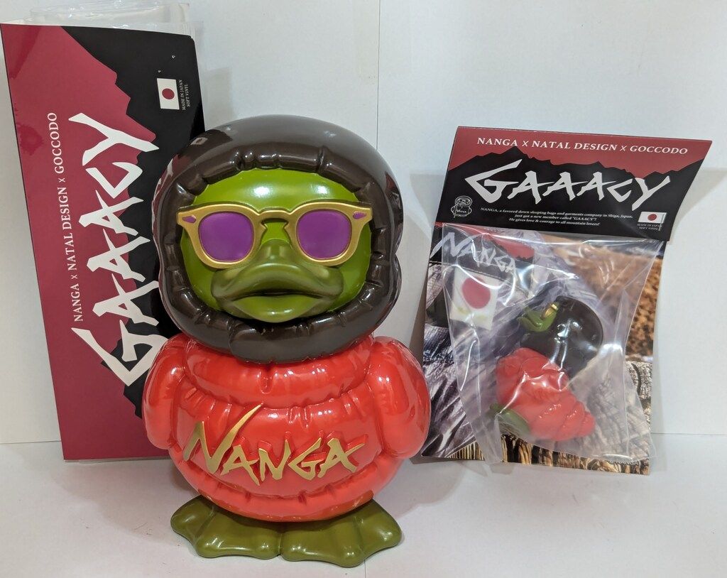 NANGA NANGA X NATAL DESIGN X ゴッコ堂 BIG GAAACY 赤|緑|茶