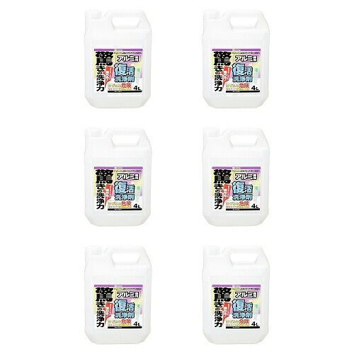 カンペハピオ 復活洗浄剤 アルミ用 4L 6個セット