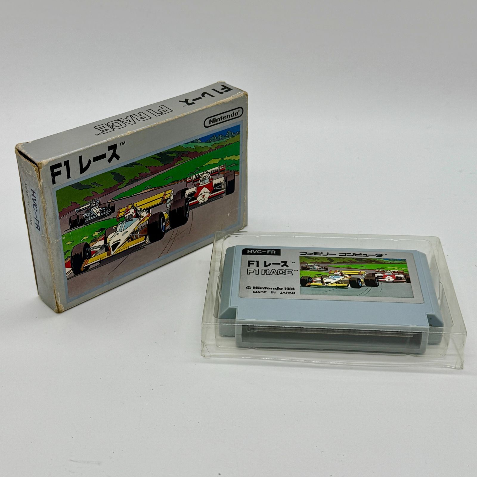 F1レース 銀箱 ファミコンソフト FC カセット任天堂 レトロ
