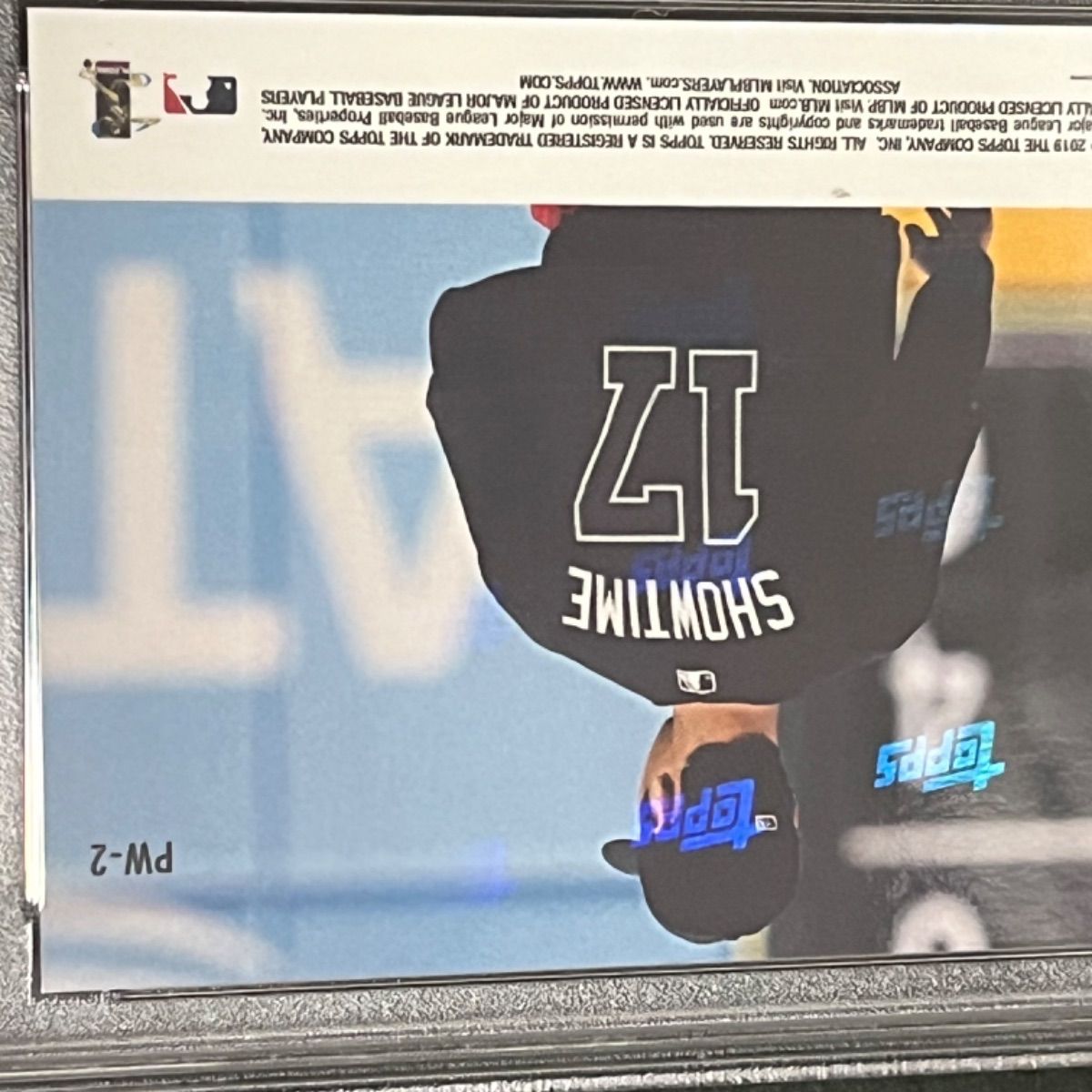 PSA10！激レア美品】大谷翔平ニックネームユニフォームカード 2019 