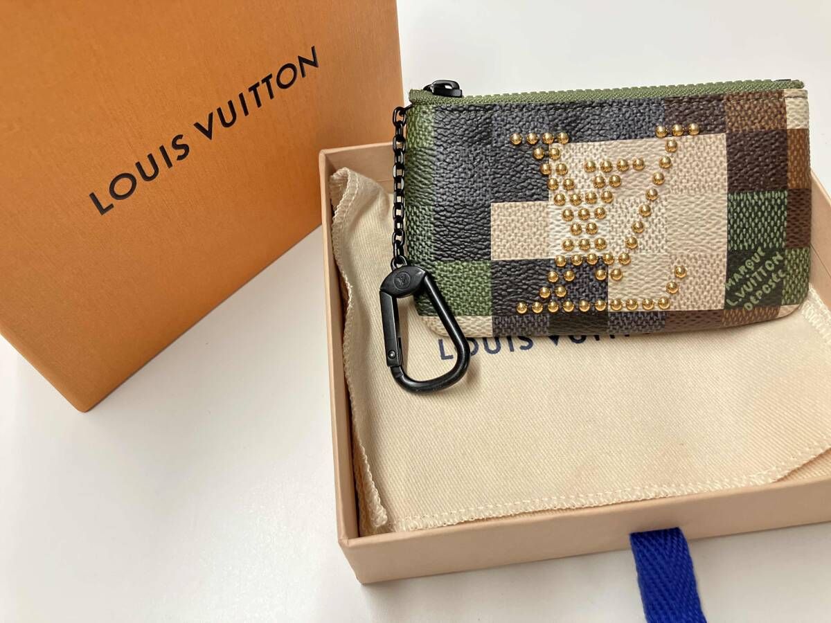 LOUIS VUITTON／美品／2024SS／ダモフラージュ／ポシェットクレ