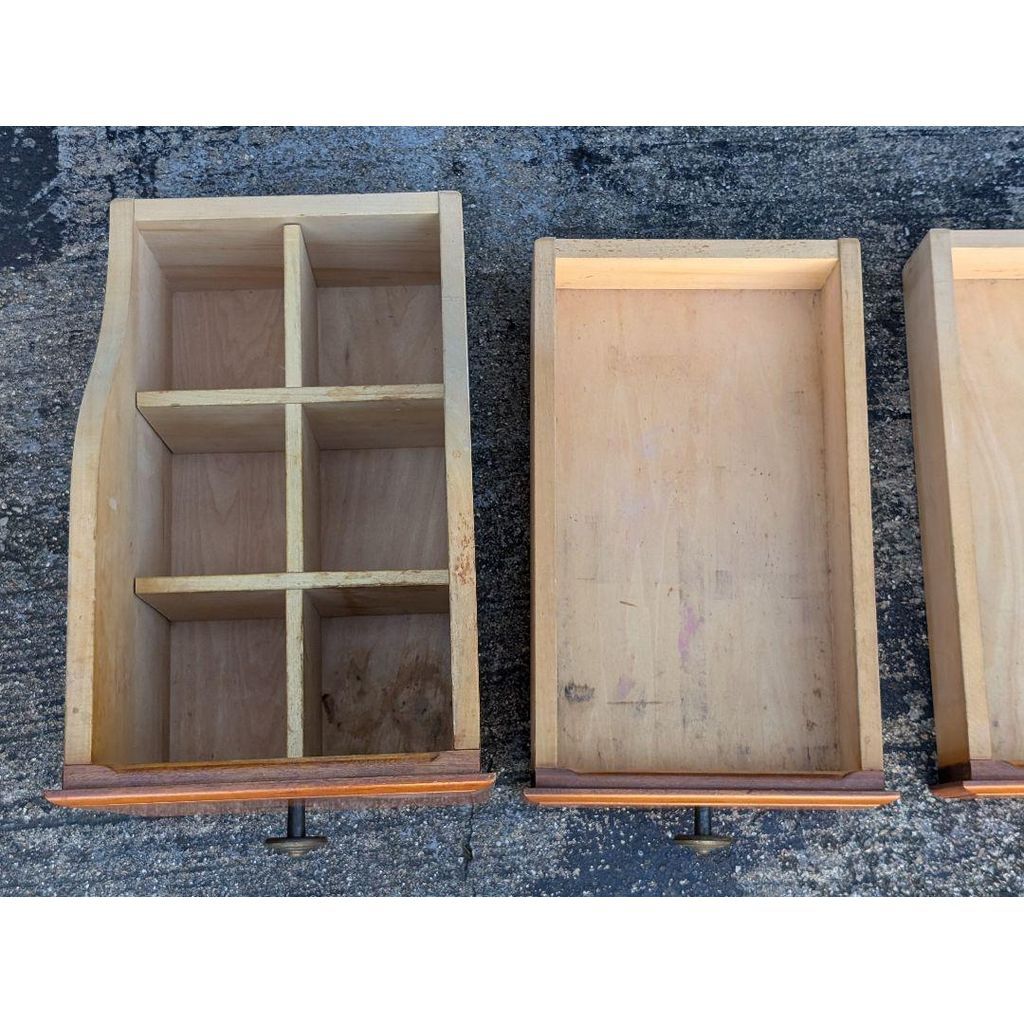 横浜ダニエル 三面鏡 ドレッサー アンティーク 面取ミラー 高級家具