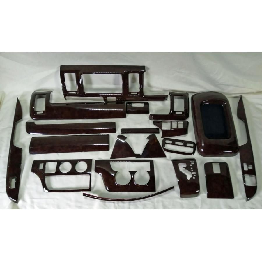 200系ハイエース 1型 2型 3型 標準 SGL DX 茶木目 インテリアパネル