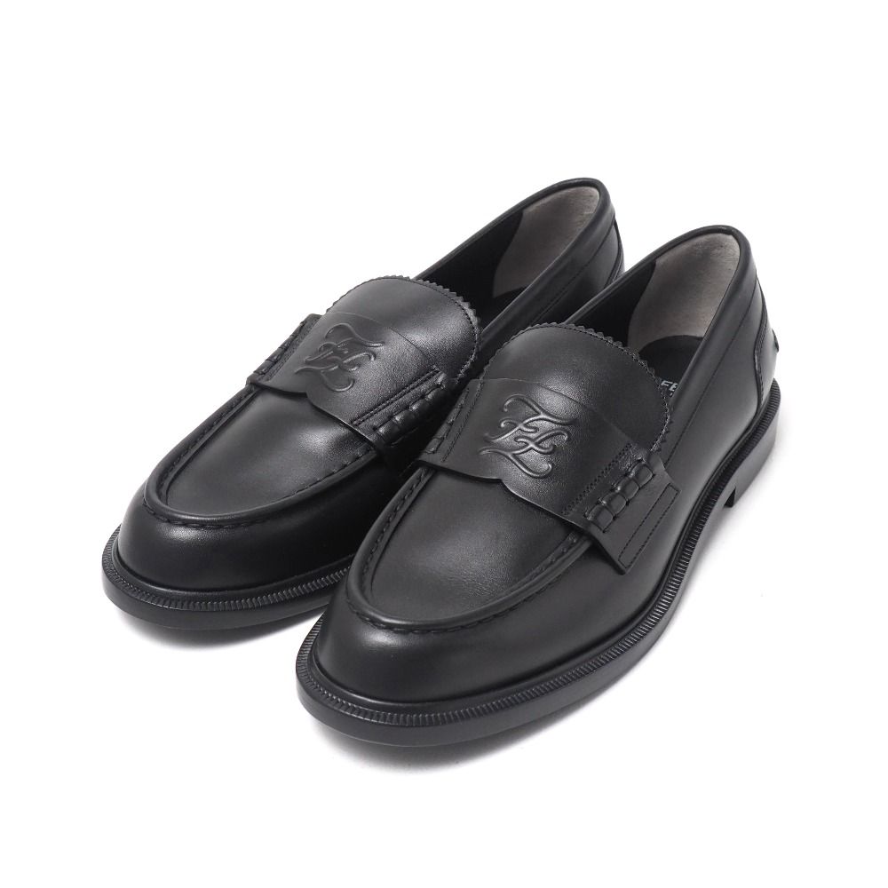 □未使用品□FENDI フェンディ ローファー サイズ40 ダブルF ズッカ