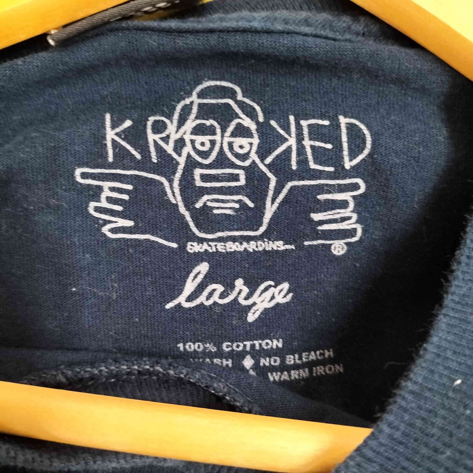 クルキッド KROOKED SWEATPANTS S/S T-Shirt クルーネックTシャツ メンズ JPN：L 