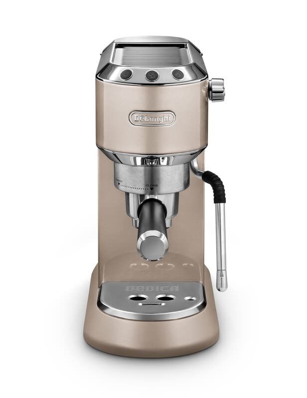 De Longhi デロンギ エスプレッソメーカー デディカ アルテ EC885J-BG カプチーノ ラテアート エスプレッソマシン 二重構造