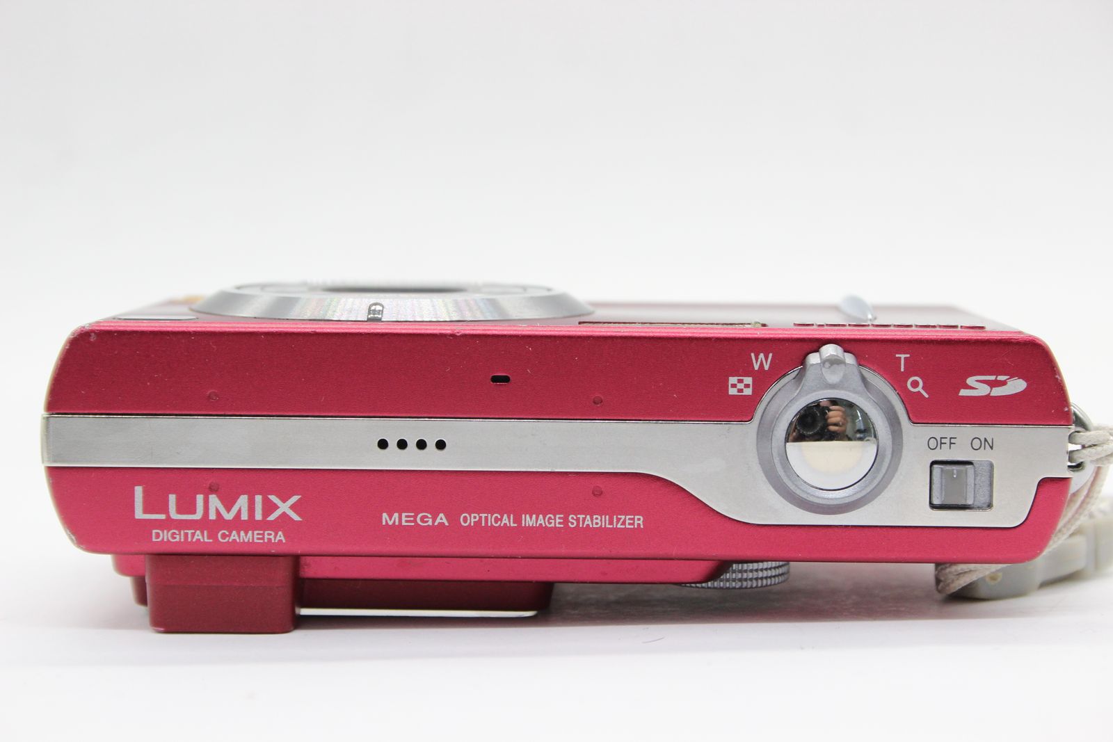 返品保証】 パナソニック Panasonic LUMIX DMC-FX5 レッド バッテリー付き コンパクトデジタルカメラ s5782 - メルカリ