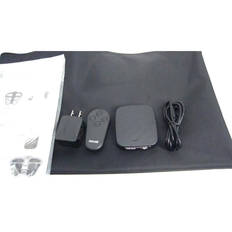 アウトレット 展示 マクセル 脚用 EMS運動器 フットマッサージャー 足裏 6モード 軽量 薄型 リモコン付き 温熱機能 もてケア FOOT EX MXES-FR610EXBK KANDAIZUMI_COM