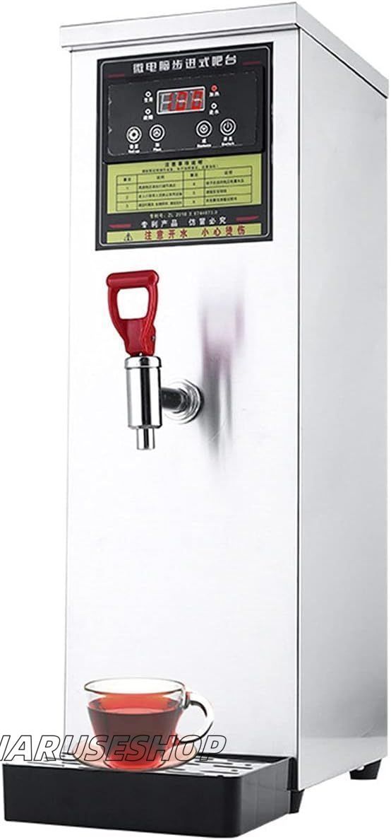 全自動業務用ウォーターウォーマー コーヒー壷 ステンレス鋼温水 調整 温度45-100℃ 水出力 50L|H 2500W レストラン ミルクティ
