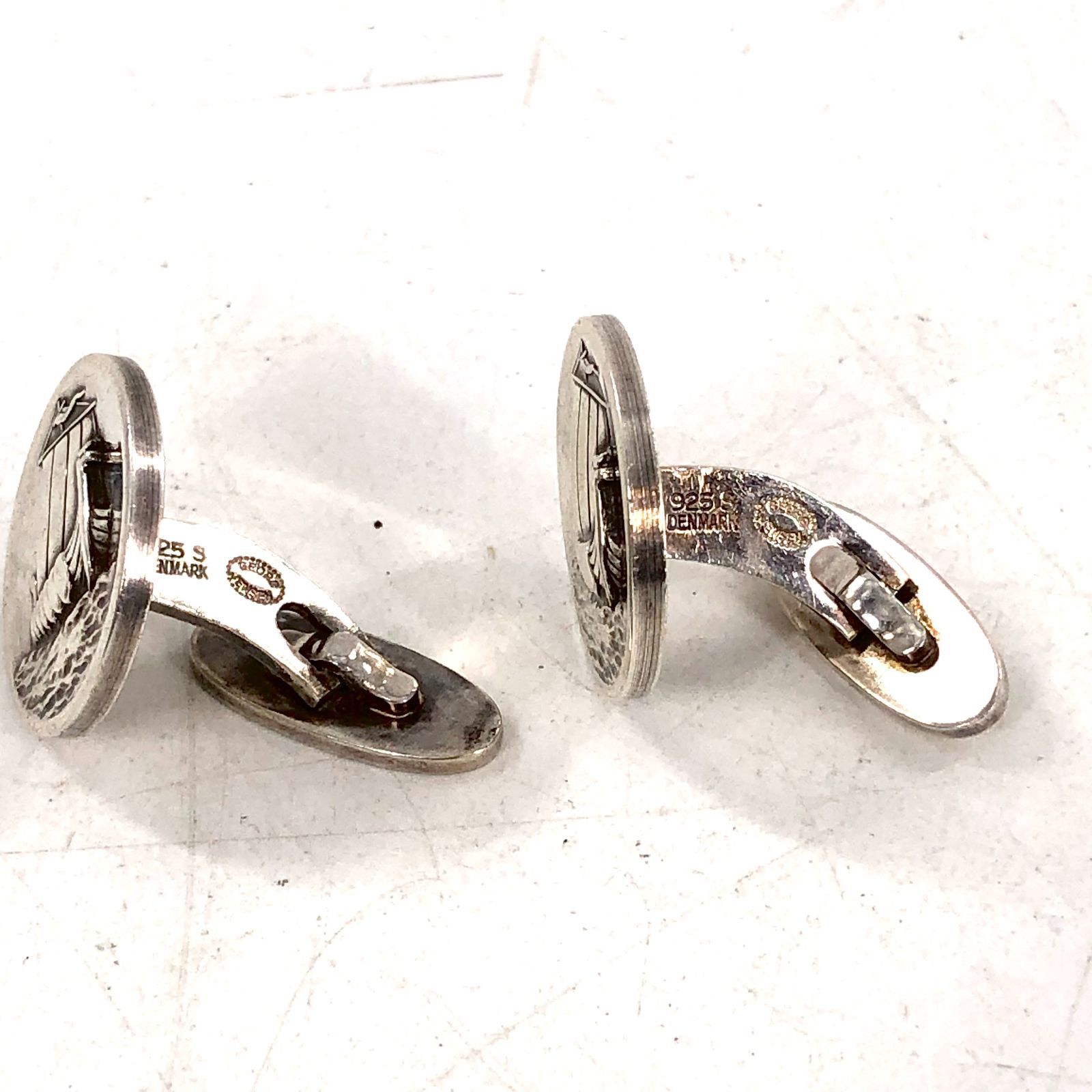 Georg Jensen ジョージジェンセン カフス ネクタイピン シルバー