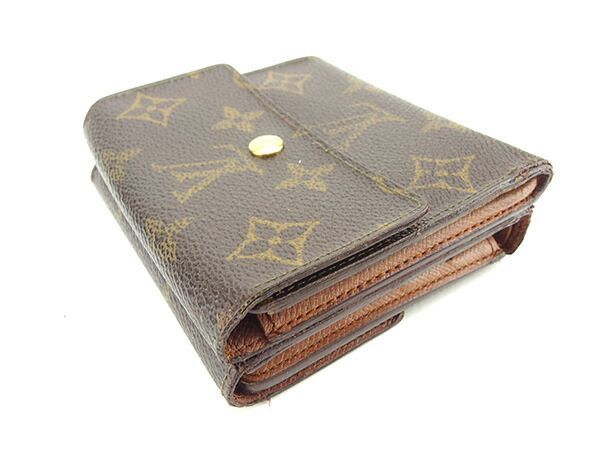ルイ ヴィトン Wホック財布 三つ折り財布 ポルトモネビエカルト