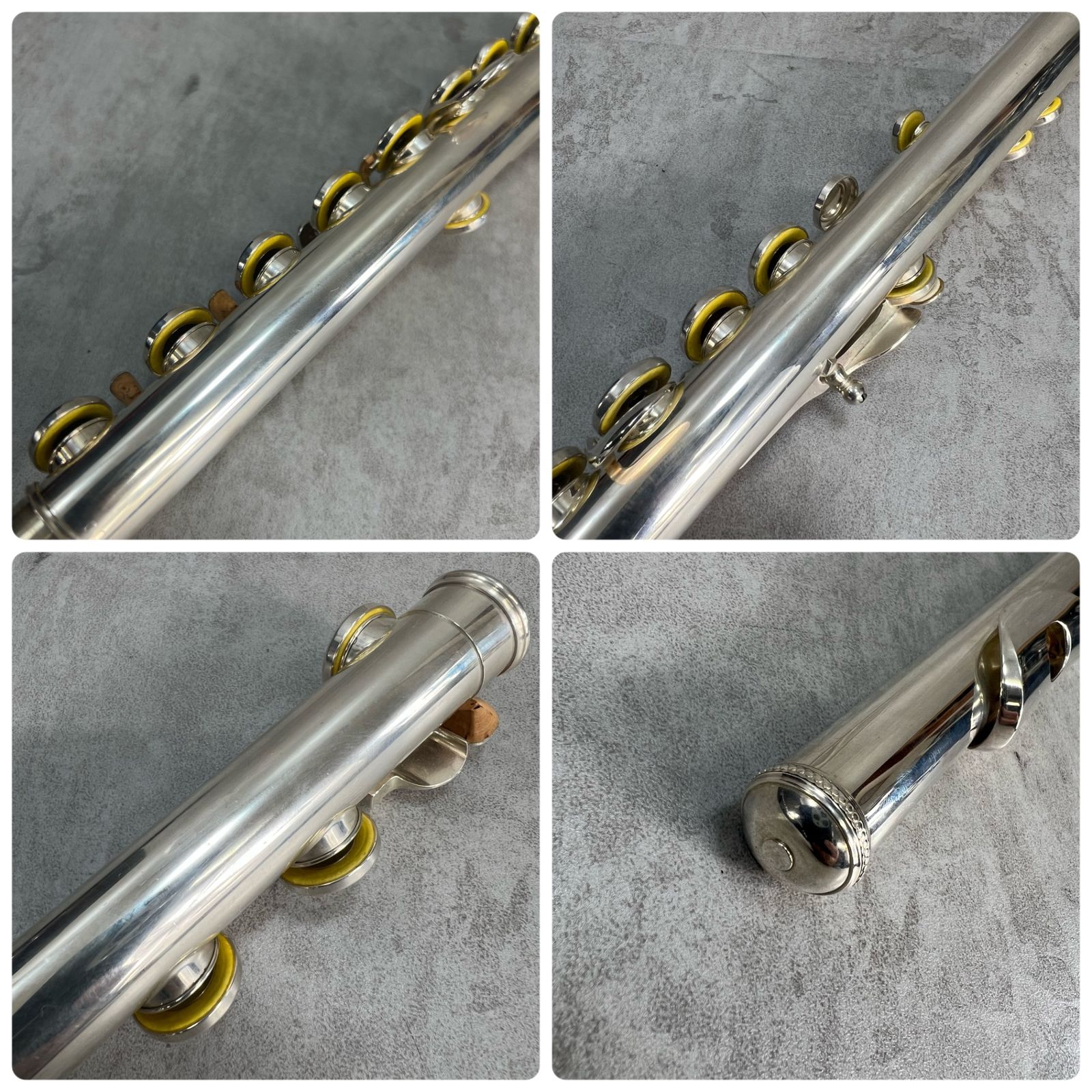 YAMAHA ヤマハ フルート YFL-511 Eメカ 管体銀製 シルバー