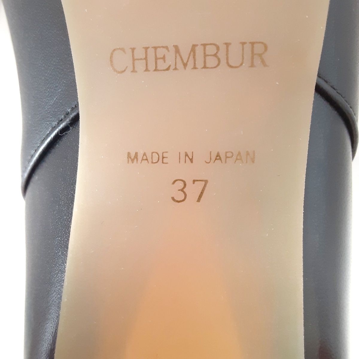 CHEMBUR(チェンバー) ロングブーツ 37 レディース美品 - 黒 レザー