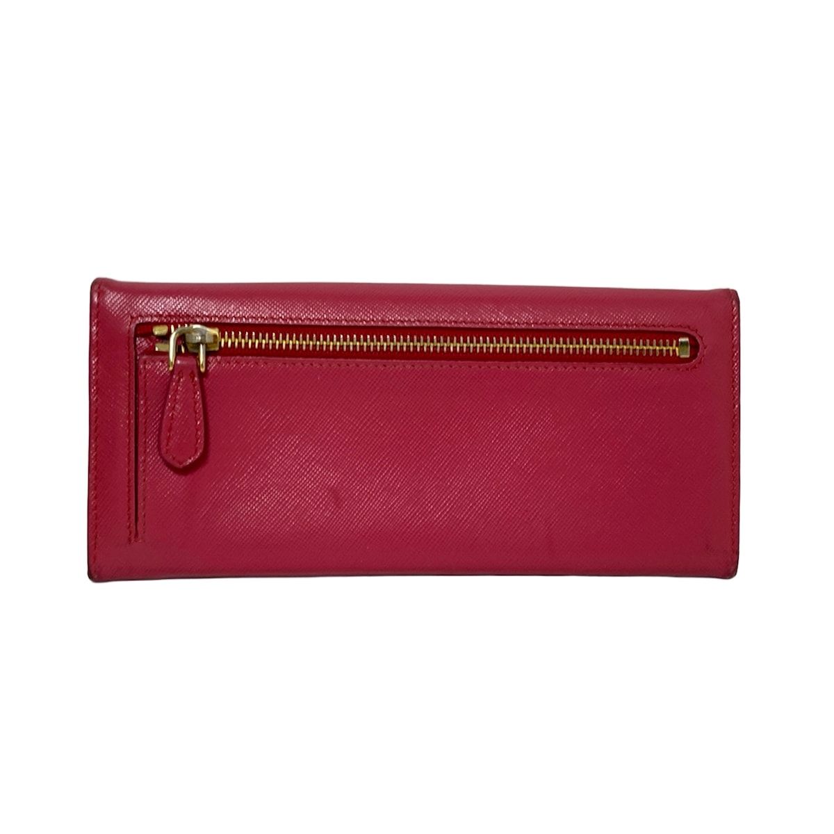 PRADAピンク長財布 SAFFIANO（PRADA） プラダ 長財布 サフィアーノ レザー ピンク