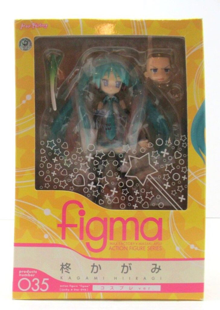 新品未開封 figma 035 柊かがみ コスプレver figma 柊かがみ コスプレver.