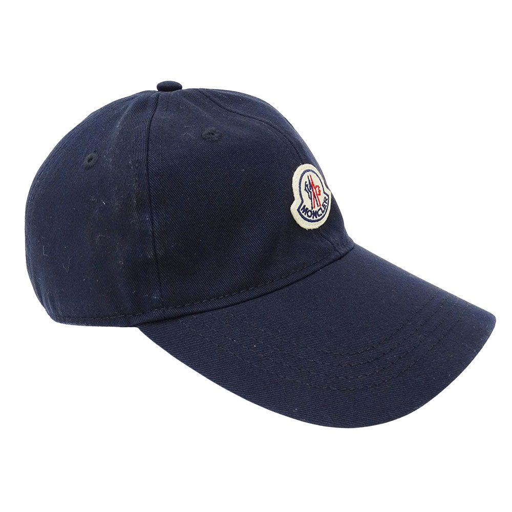 モンクレール キャップ 紺 ギャバジン 正規品 Moncler ギャバジン キャップ | ブルー | FARFETCH JP