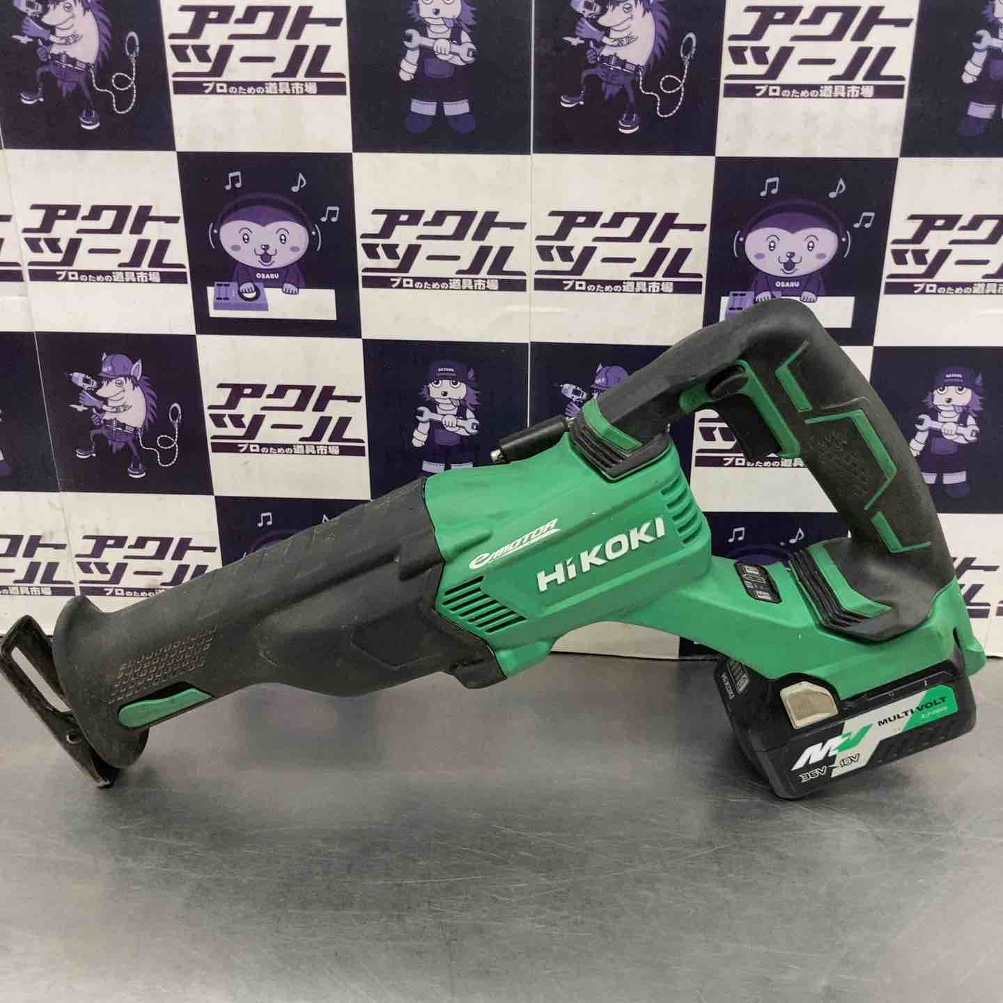 ハイコーキ HIKOKI コードレスセーバソー CR18DBL NN マルチボルトバッテリーBSL36A18付 所沢店