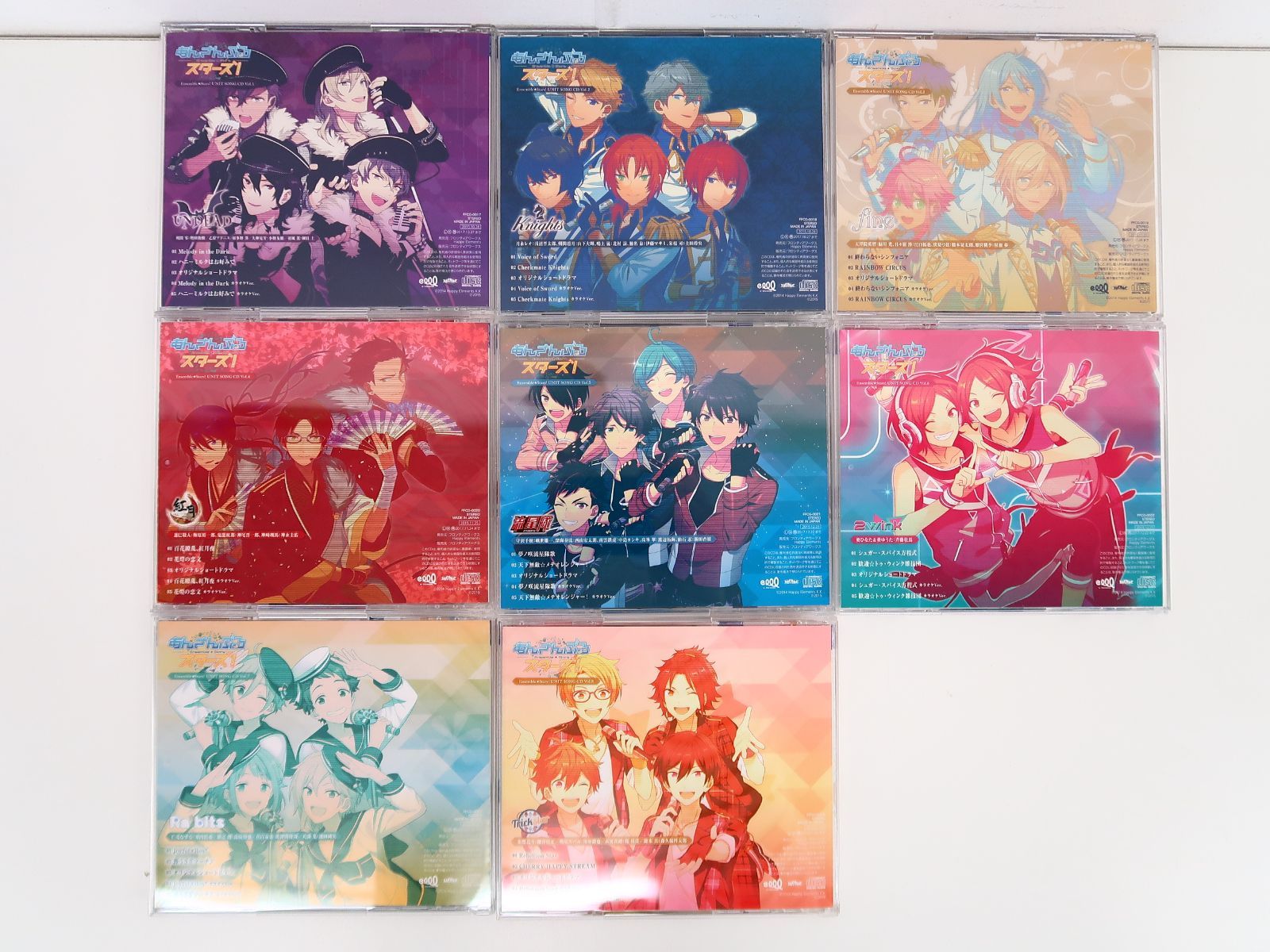 あんスタ ユニットソングCD 1st,2nd,3rd全巻収納BOX付き｜CD