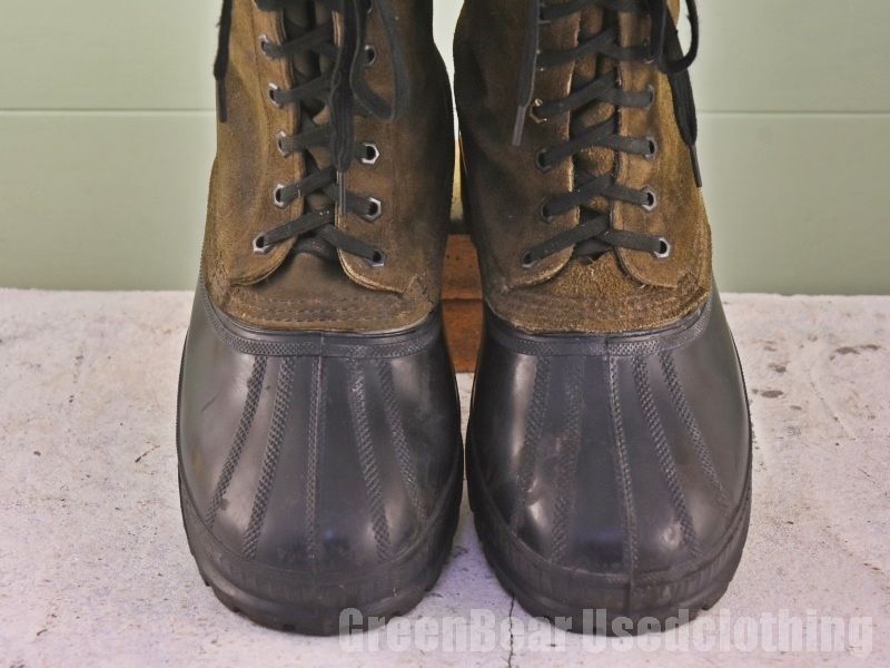 USA製 SOREL ビンテージ スノーブーツ 緑系 メンズ 11 29cm Z252  