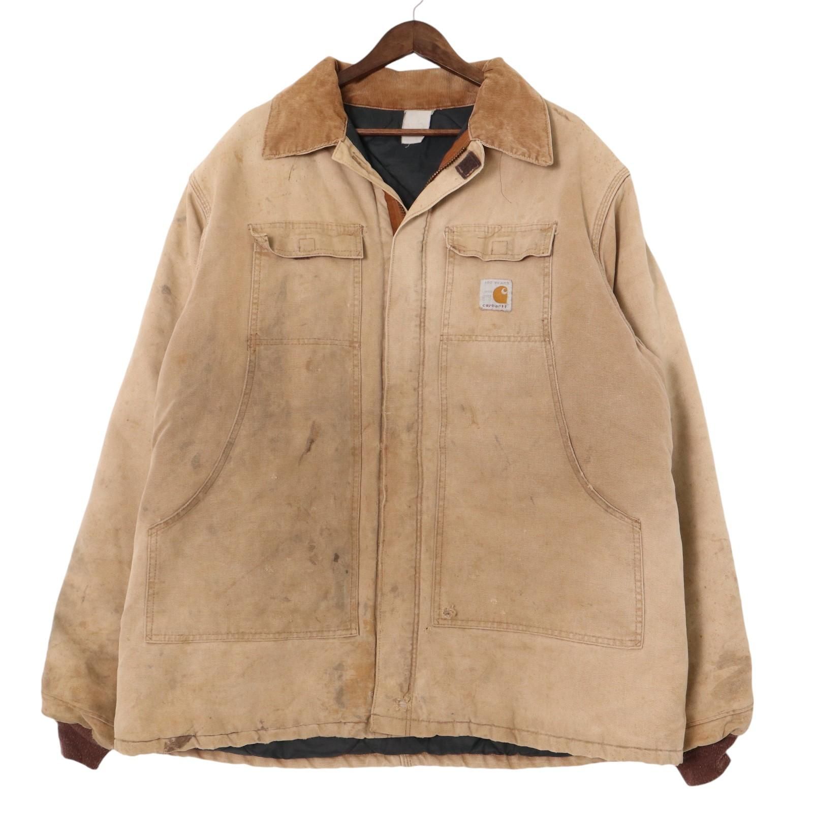 80年代 USA製 Carhartt カーハート 100周年 トラディショナルコート 