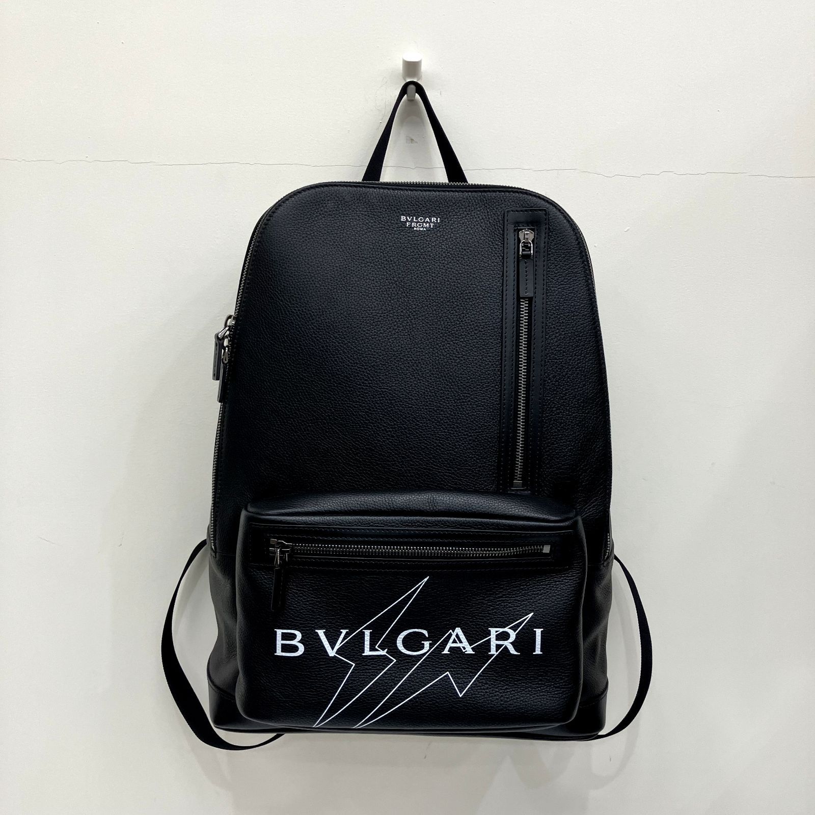 美品】BVLGARI × FRAGMENT コラボ バックパック リュック 藤原ヒロシ 