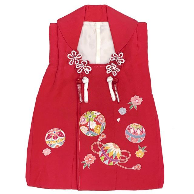 七五三 女の子 3歳 正絹被布コート shi46 七五三女の子3歳被布コート