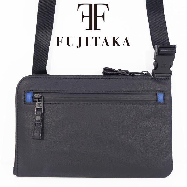 フジタカ FT by FUJITAKA レザー ショルダーバッグ メンズ