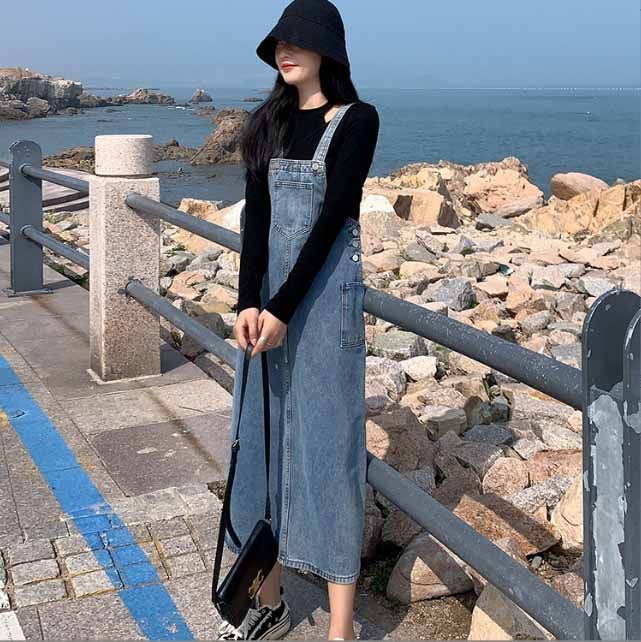 skirt146☆レディース デニム サロペット オーバーオール