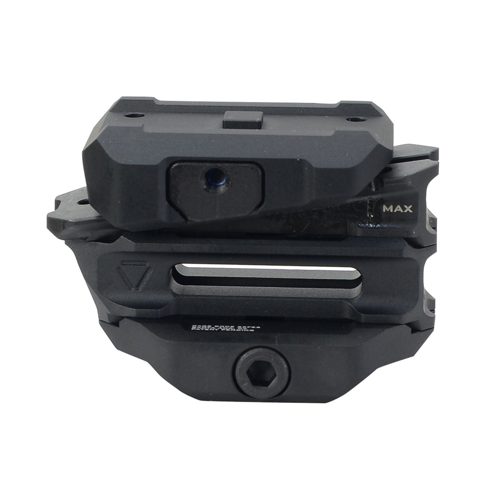  STRIKE ドットサイトマウント Aimpoint Micro Standard用 高さ可変 SI T 1 VOM BK その他 おもちゃ