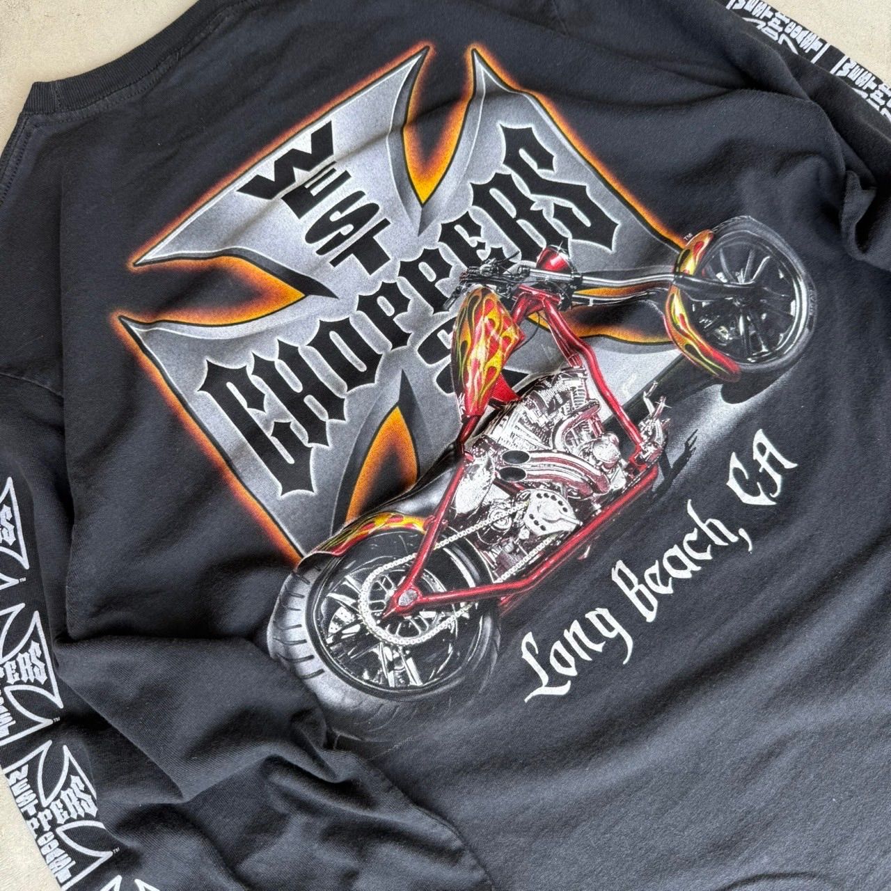 WEST COAST CHOPPERS ウェストコーストチョッパーズ IRON CROSS ロンT