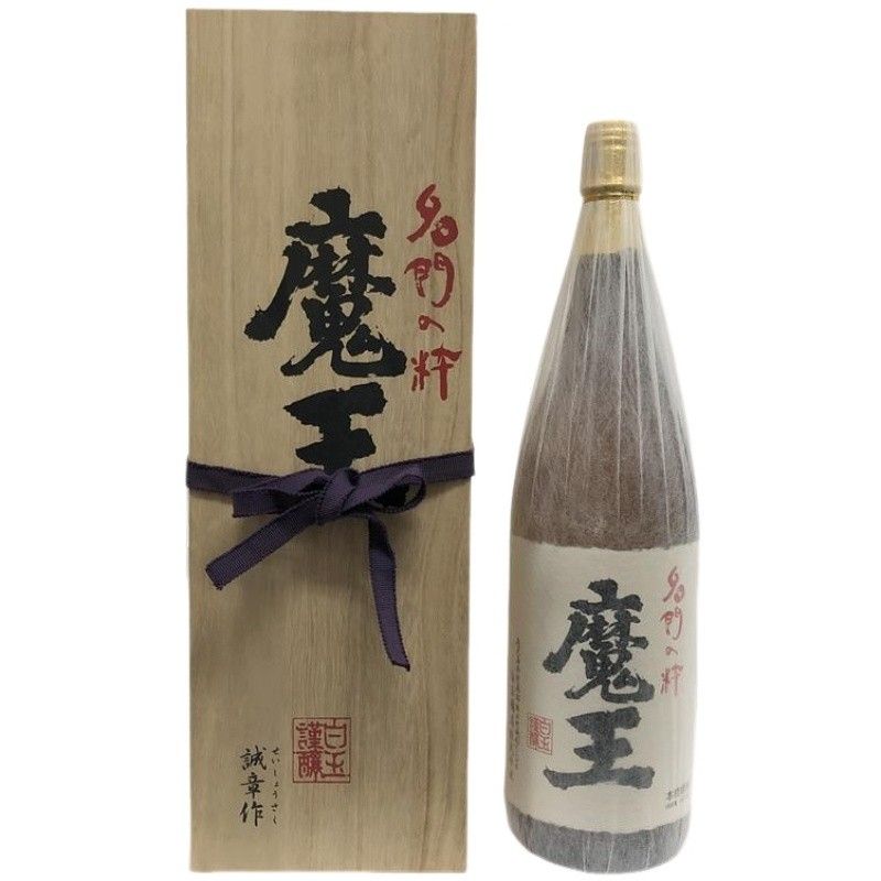 芋焼酎 魔王 1800ml 25度 白玉醸造 詰め日2025年03月25日 桐箱