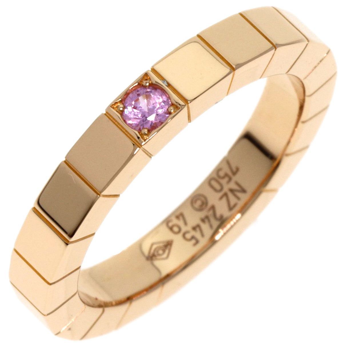 CARTIER カルティエ ラニエール ピンクサファイア #49 リング