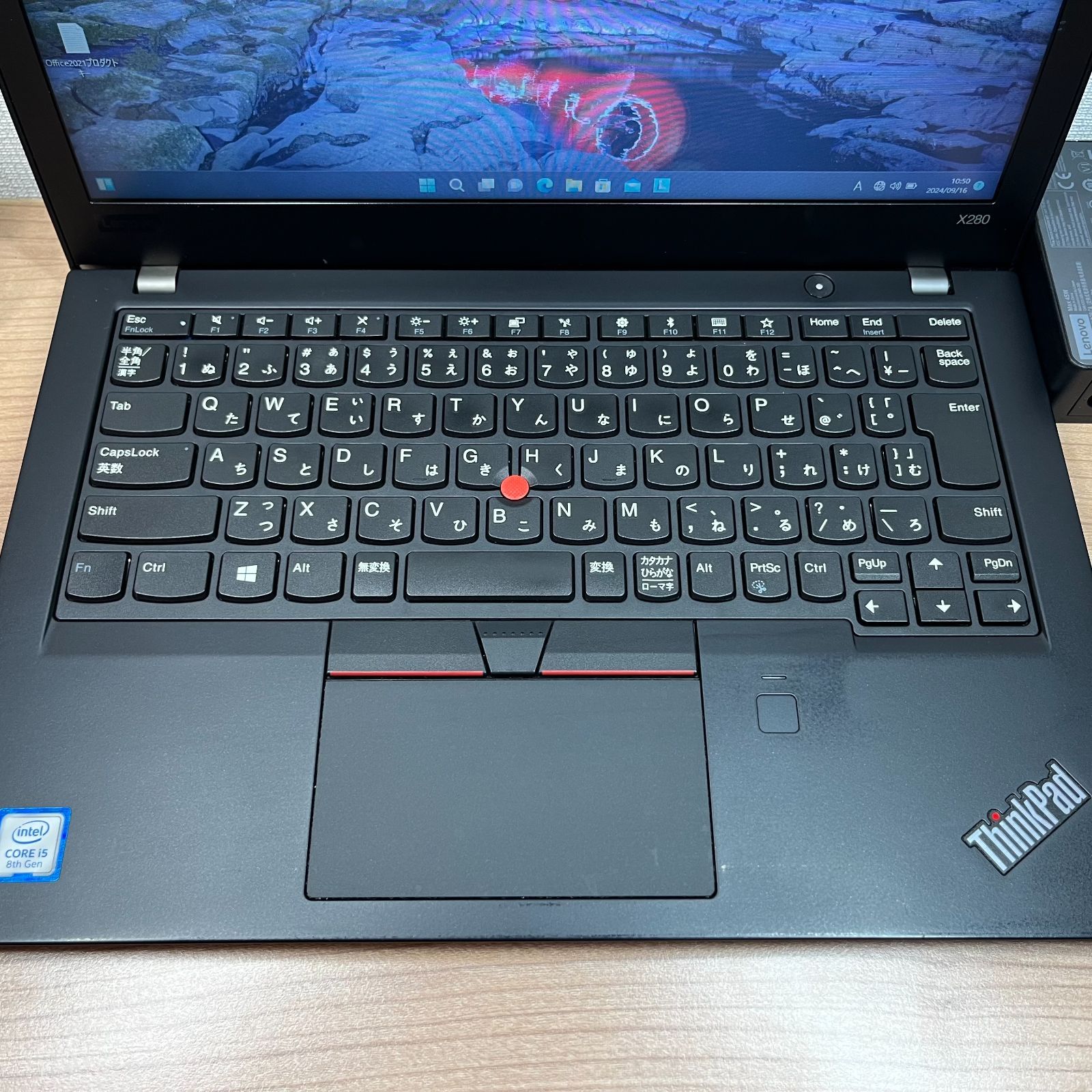 お買い得＞ 08140　Thinkpad X280　 8GB /SSD256   第8世代 office Win11 ノートパソコン