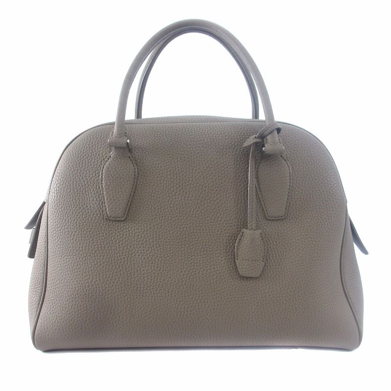 中古】ザロウ THE ROW INDIA 12.00 ハンドバッグ パドロック カーフ 