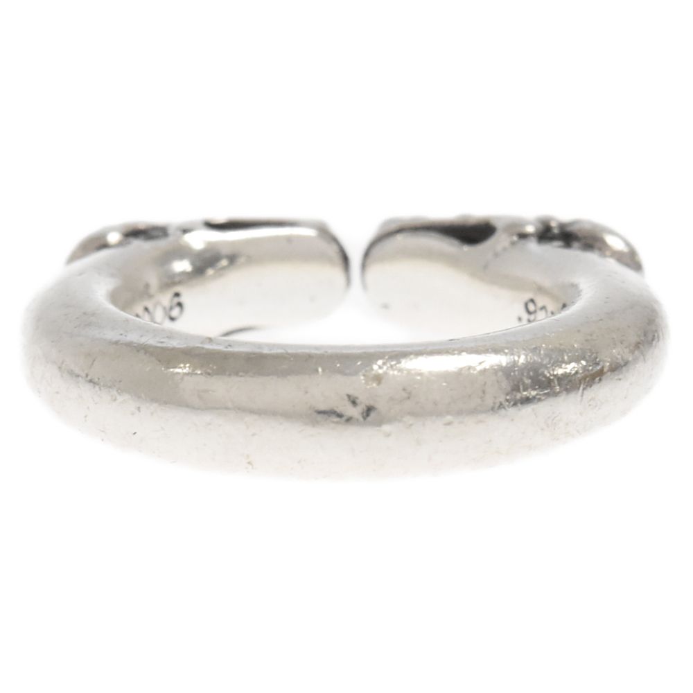 クロムハーツ ダブルドッグリング ダイヤパヴェ