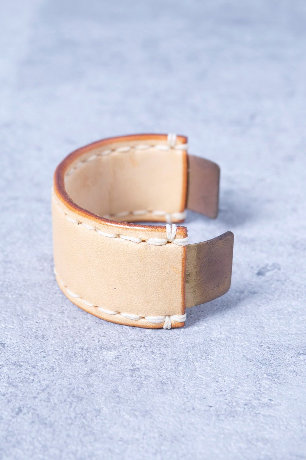 Hender Scheme エンダースキーマ　真鍮＋カウレザー バングル　希少品 Hender Scheme （エンダースキーマ）