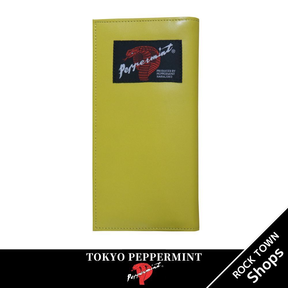 新品 ペパーミント 財布 コブラタグ マスタードイエロー Peppermint 3a5eabf1e05312b924dad02b744752
