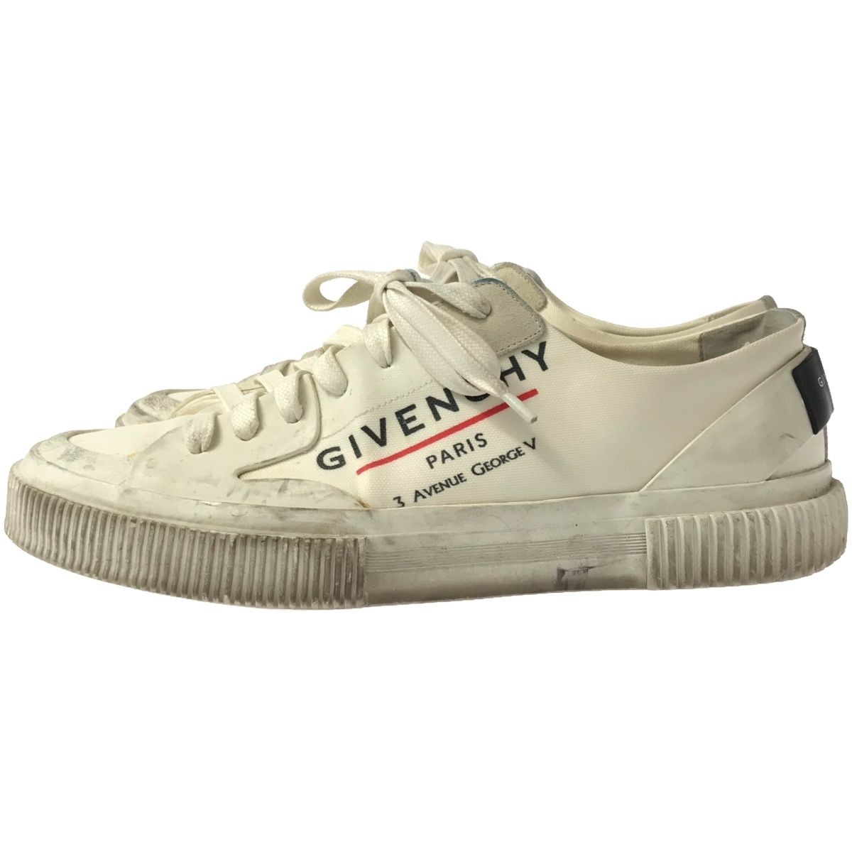 GIVENCHY ジバンシィ Tennis ローカットスニーカー ホワイト 41( 26.5 