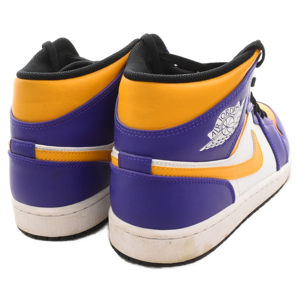NIKE (ナイキ) AIR JORDAN 1 MID Lakers エアジョーダン1 レイカーズ